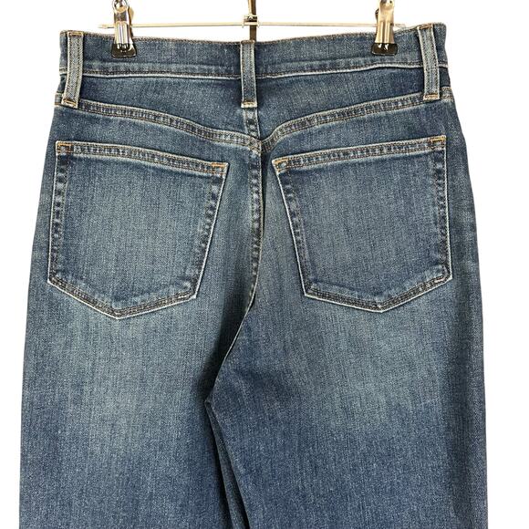 J.Crew Factory Jeans Women Sze 25 Blue High Rise Classic Casual Stone Wash Denim - Picture 4 of 11